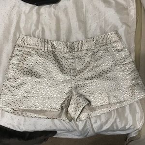 Size 16 NWOT Lauren Conrad Gold Polka Dot Shorts